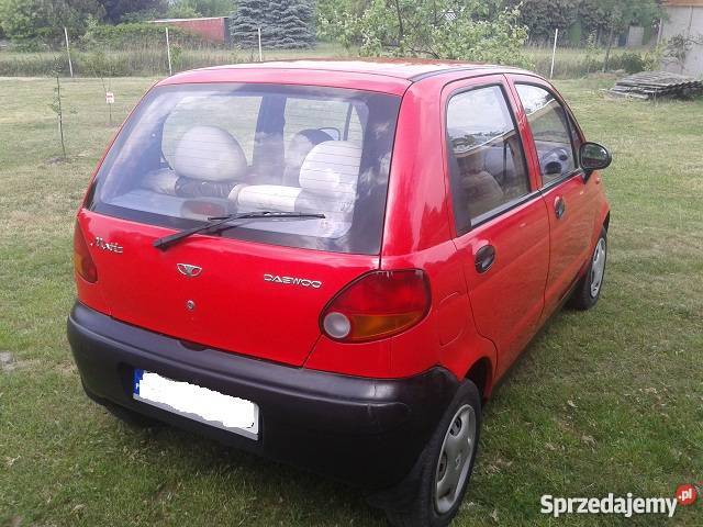 Daewoo Matiz 2000 Wspomaganie 1750 Samochody osobowe Konin
