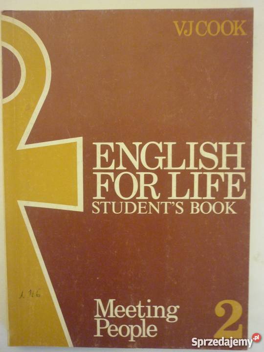 ENGLISH FOR LIFE STUDENTS BOOK 2 VJ COOK warmińsko-mazurskie