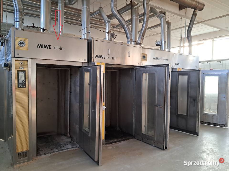 Piec piekarniczy wózkowy obrotowy Miwe ROLL IN Rzeszów