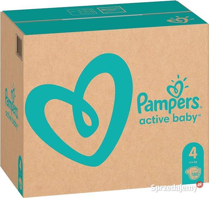 Pampers Pieluchy Active Baby 4 914 180 na