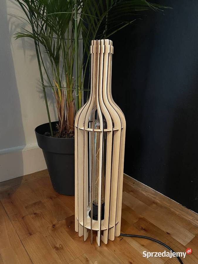 Abażur drewniany lampa dekoracyjna w kształcie Abażury i klosze Tarnów