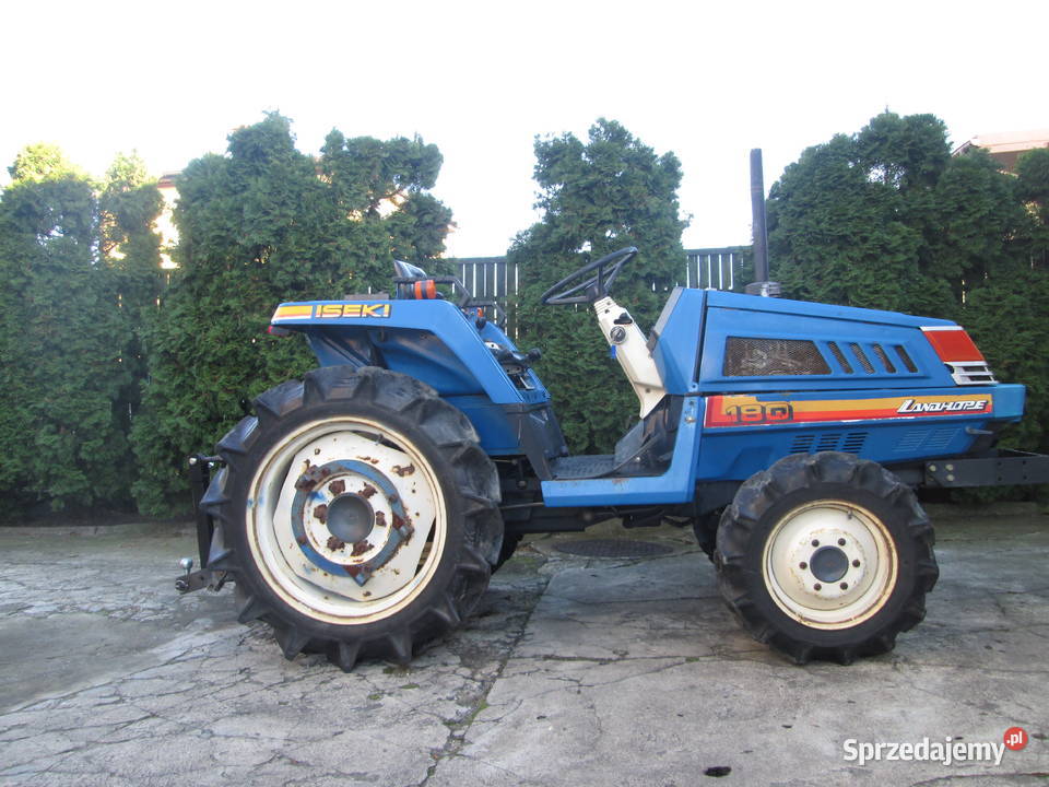 Traktor Iseki 4x4 zestaw z kosiarką bijakową z opolskie Praszka