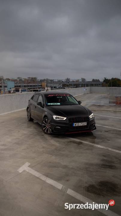 Audi a3 sline 8v Rok produkcji 2016 mazowieckie Raciąż