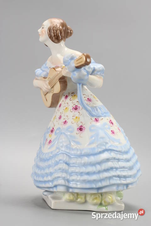 ARTexpert Figura figurka HEREND Dama z gitarą Dobrzany