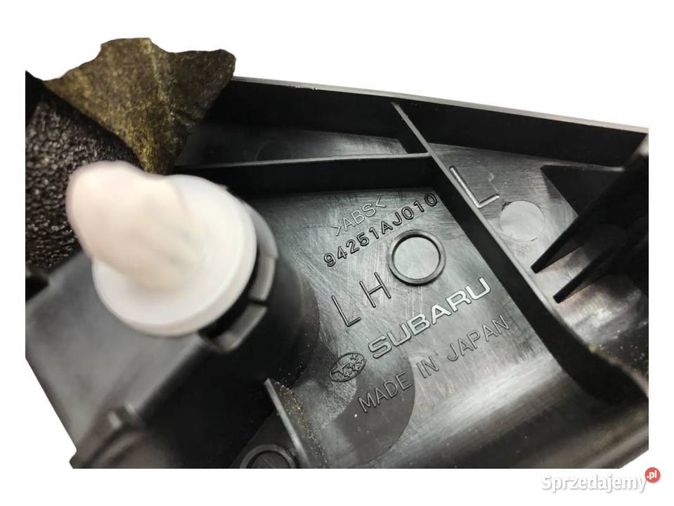 SUBARU OUTBACK BR IV 2010R ZAŚLEPKA OSŁONA