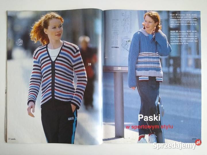 Modne Dzianiny Sandra 92002 Rok wydania 2002 Gdańsk