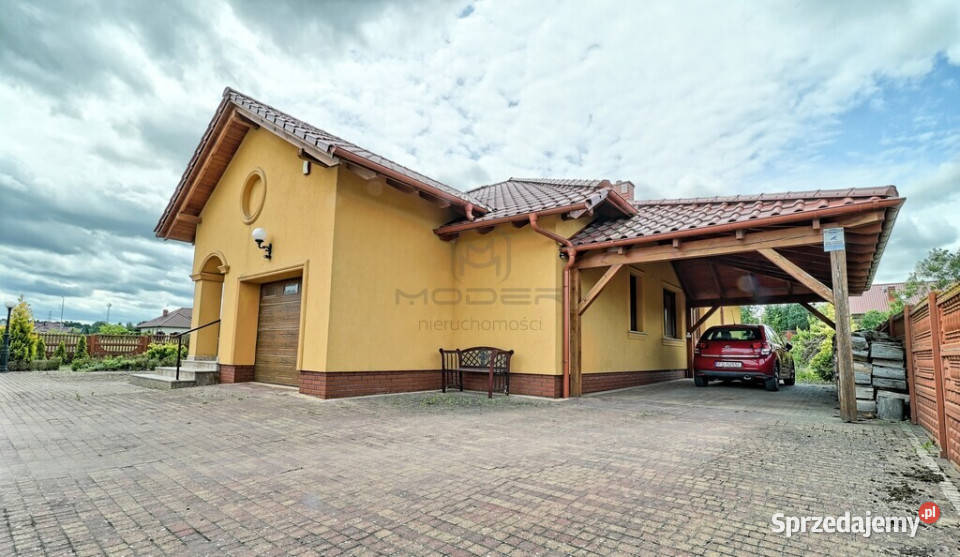 Elegancki dom parterowy na osiedlu Piaski Gorzów Wielkopolski