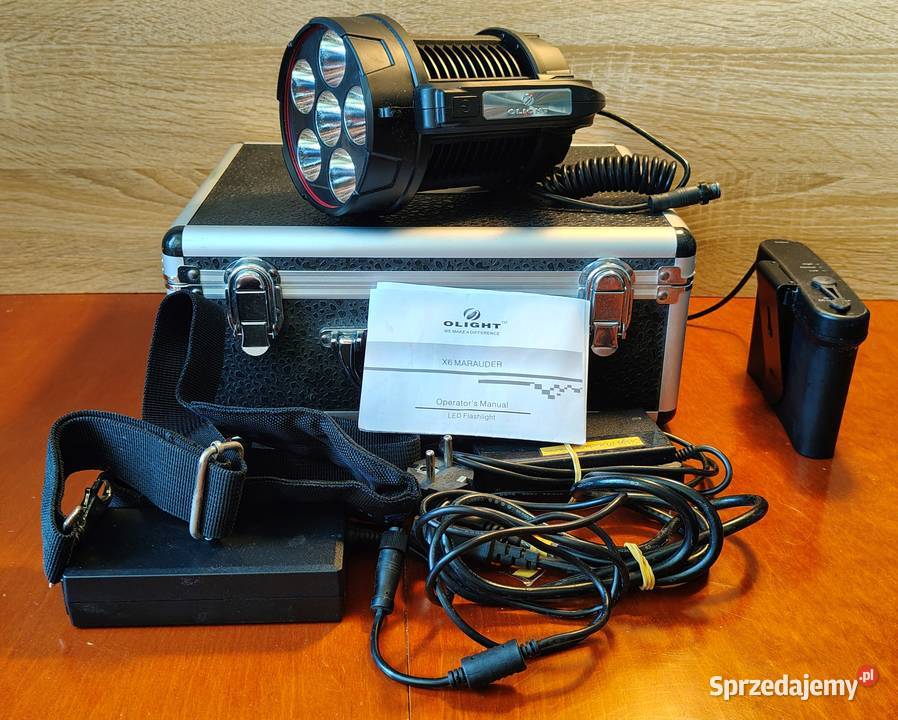 Olight X6 Marauder led Flashlight latarka sprzedam