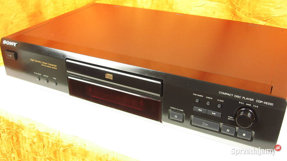 SONY CDPXE220 odtwarzacz płyt kompaktowych cd Świebodzice