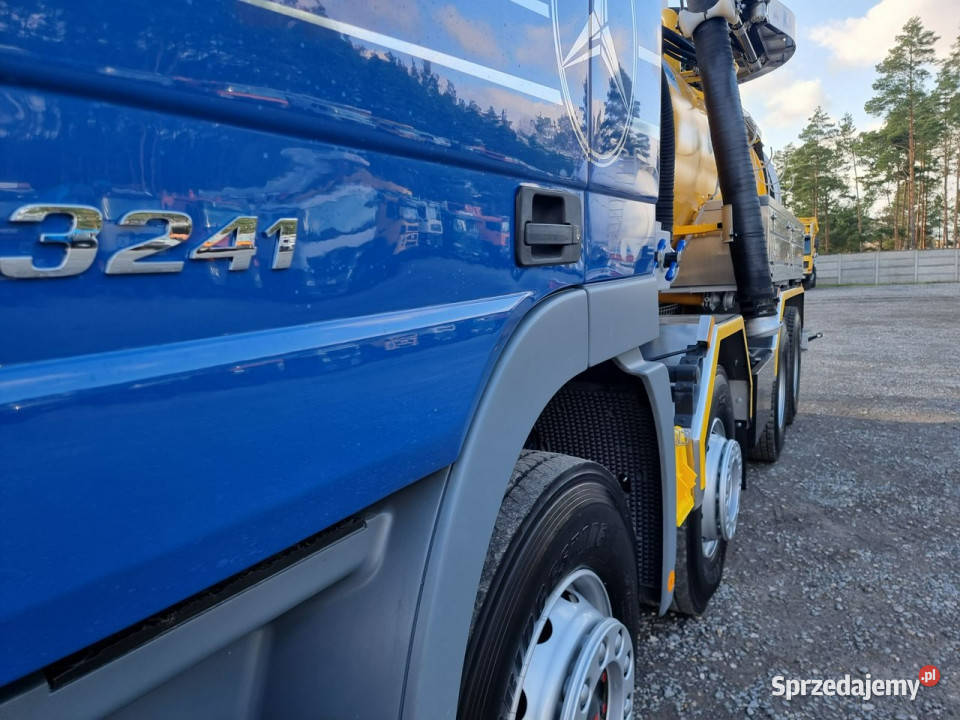 Mercedes ACTROS 8x4 WUKO recykling do zbierania wspomaganie kierownicy