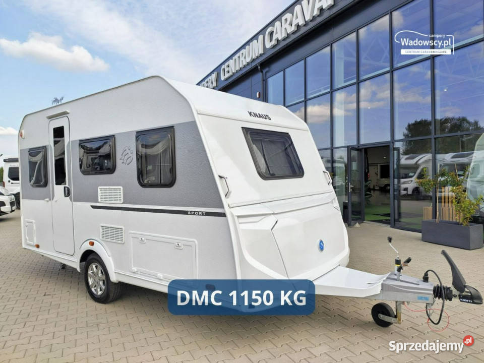 przyczepy kempingowe Knaus Sport 400 QD DMC 1150 Gaj