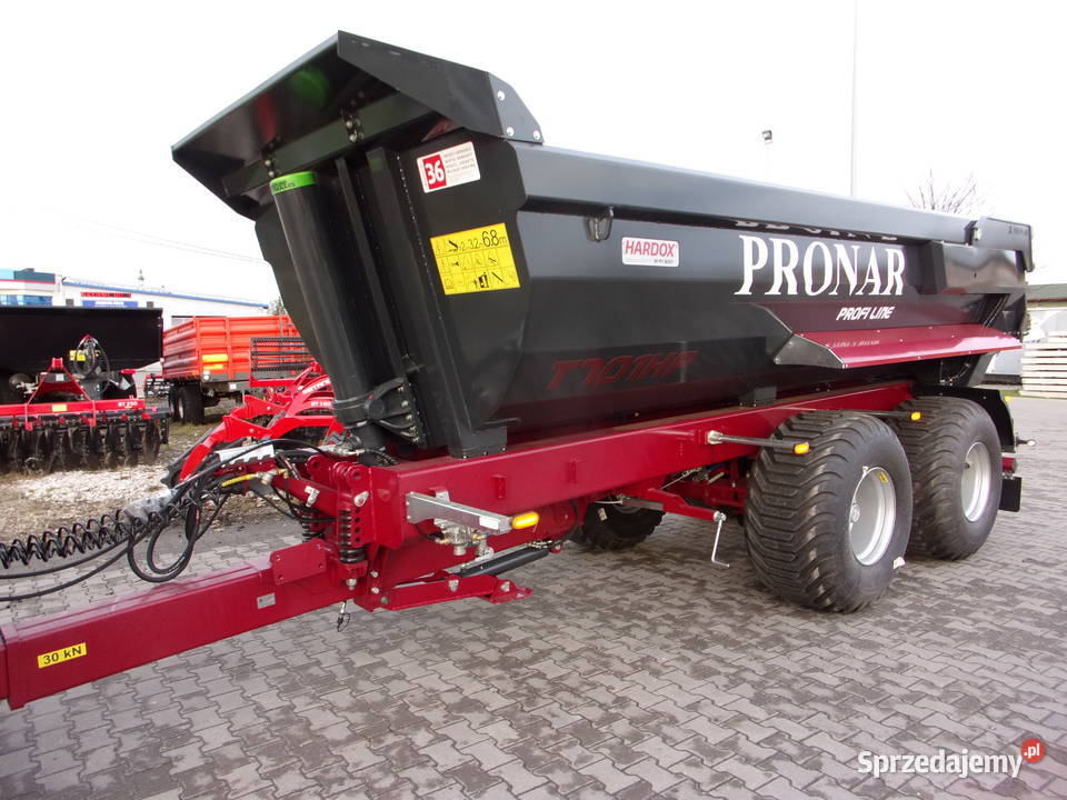 Przyczepa budowlana PRONAR T701HP skorupowa Pronar Przyczepy rolnicze łódzkie Opoczno