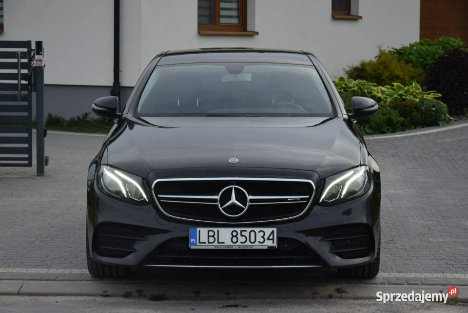 Mercedes E 200 20D 2019r AMG Super Stan diesel Majdan Sieniawski