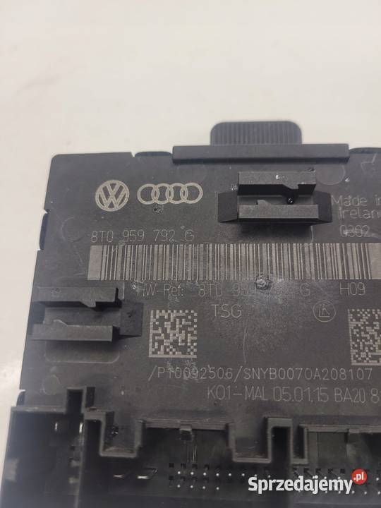 MODUŁ STEROWNIK DRZWI AUDI A4 B8 A5 Q5 Przystajń