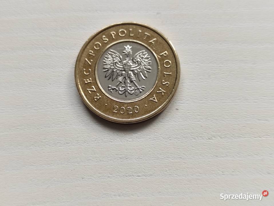 2 złote 2020 stan menniczy Koronowo
