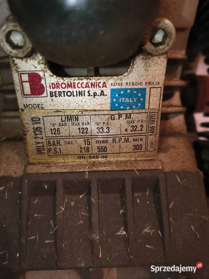 Pompa Poly 2136VS Bertolini małopolskie Tarnów