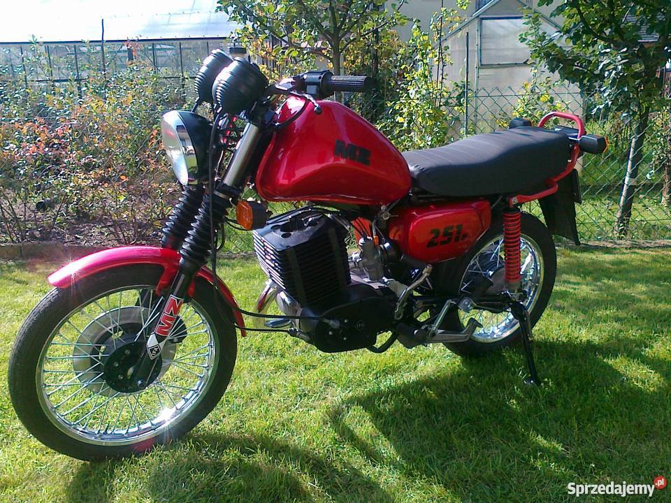 Mz ETZ 251 1991 elektronik odrestaurowana Rzędzianowice