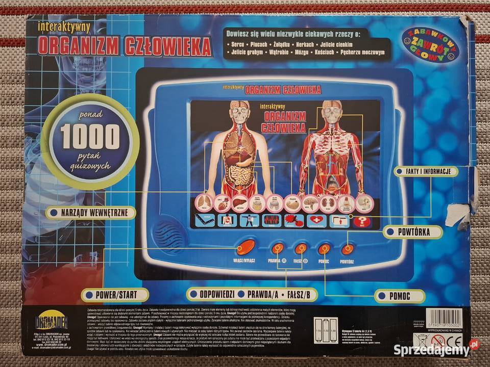 Interaktywny organizm człowieka Oświęcim