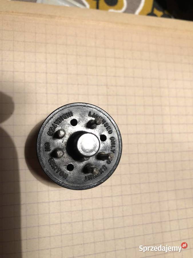 Sylvania USA 752 cokół lampowy śląskie Tychy