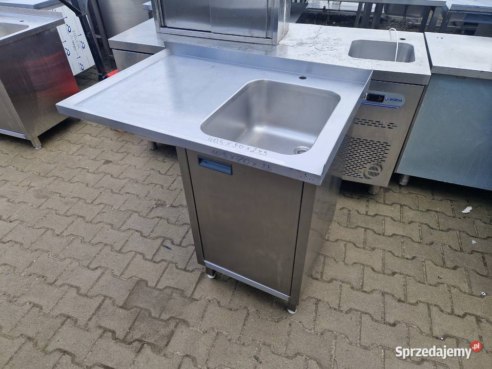 Zlew Gastronomiczny Z Szafką Z Miejscem Na wielkopolskie Ostrów Wielkopolski