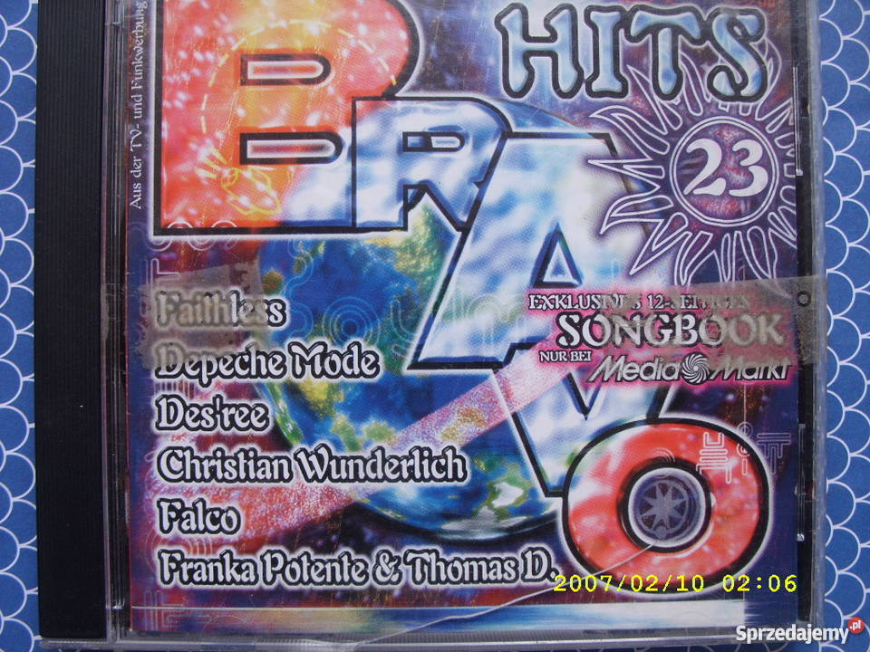 SkladankaCD BRAVO HITS 23 1 CD Wołów