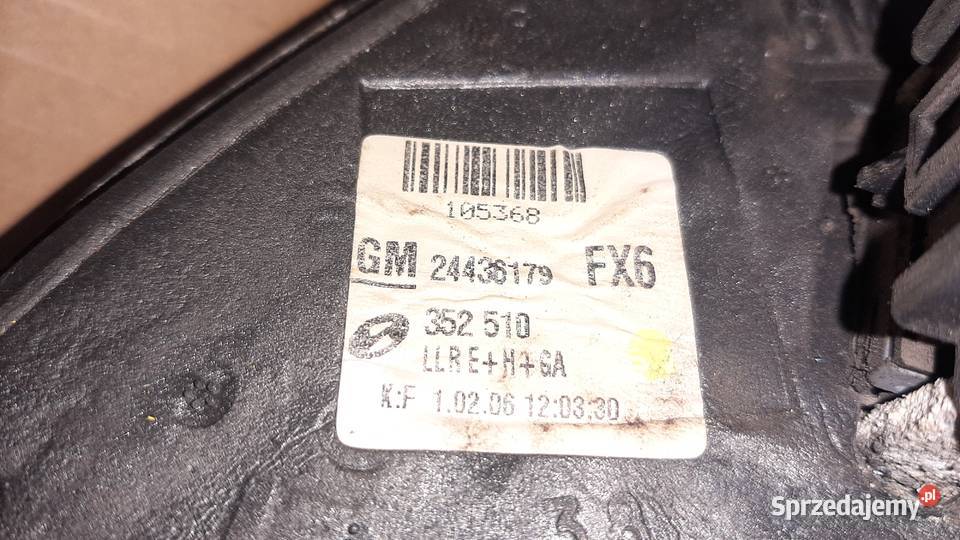 lusterko zewnętrzne prawe Opel Vectra C Signum 8