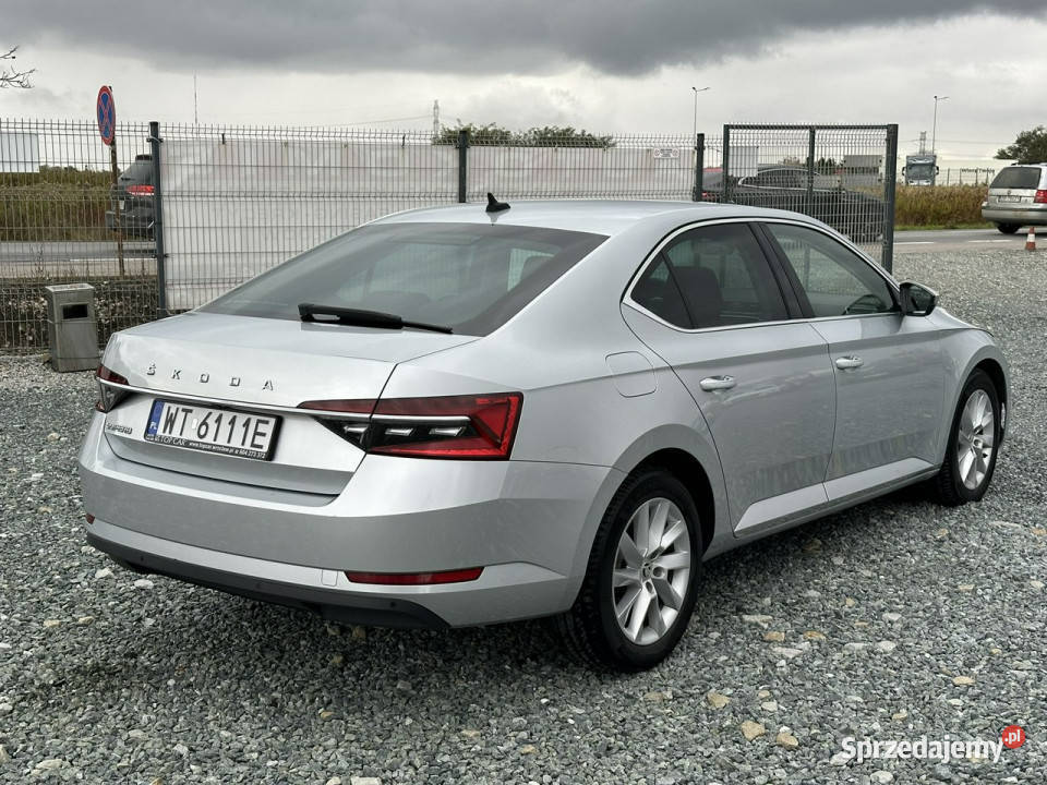 koda Superb 20 TDI 150 DSG Style 2021 Salon FV23 światła przeciwmgielne Wojkowice sprzedam