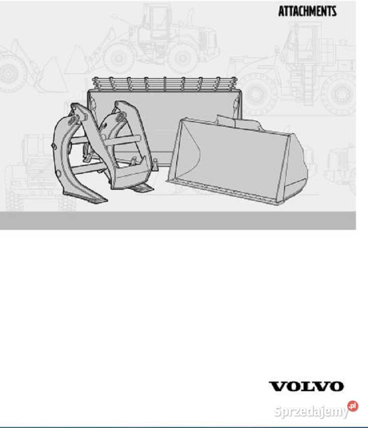 Volvo L90E L110E L120E ładowarki instrukcja Kielce