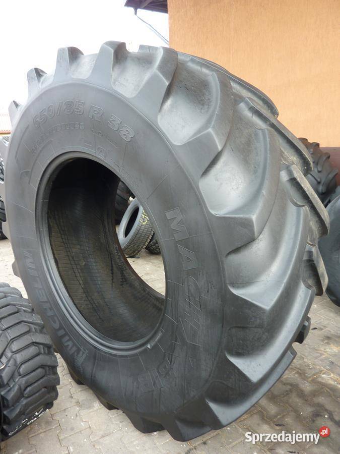 2x Opona używana 65085R38 MICHELIN MACHXBIB 2900 Zaścianki