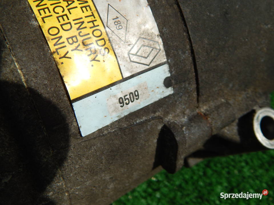 SPRĘŻARKA KOMPRESOR KLIMATYZACJI 9509 RENAULT Motoryzacja Warszawa