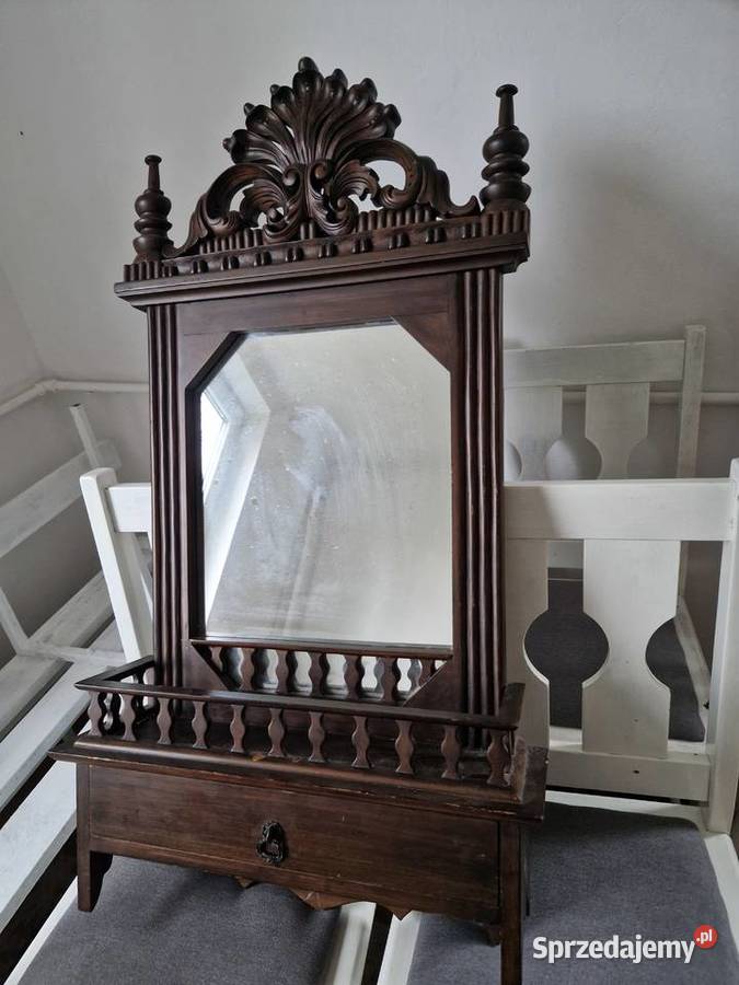 Lustro z szufladka import Holandia 98cm Ciechocinek