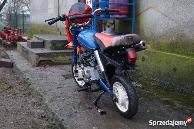 Motorynka z silnikiem simsona enduroJedyna taka motorower łódzkie Mnich-Południe