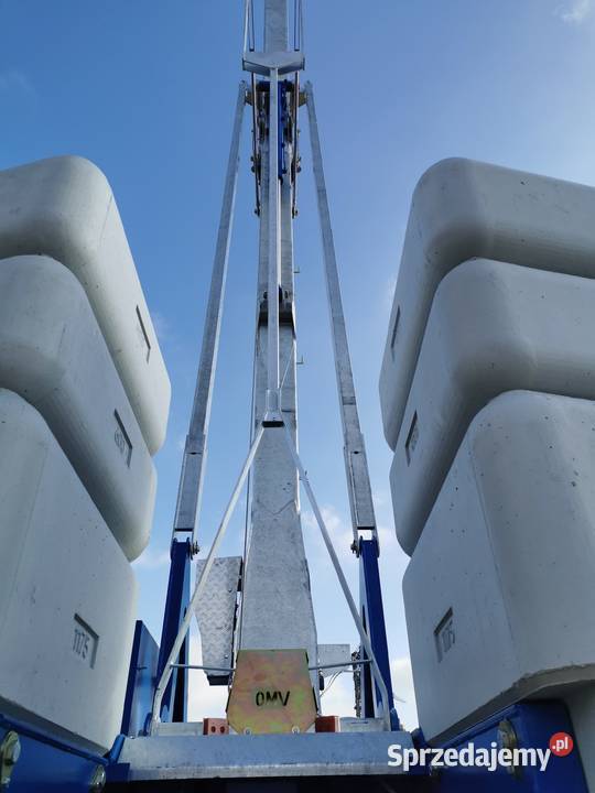 Dźwig żuraw nowy szybkomontujący VICARIO OMV 22 Ligota Piękna