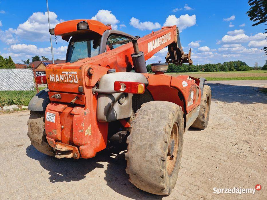 Manitou MLT 741120 LSU 2005r Perkins sprawna Dobrzyniewo Duże
