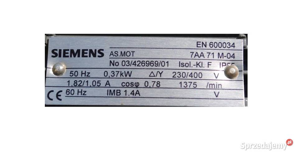 Motoreduktor kątowy 037kw 190obrmin FVAT Pozostałe Kargowa sprzedam