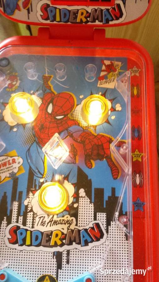 Flipper miniflipper Spiderman gra zręcznościowa sprzedam