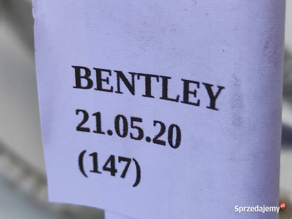 CZUJNIK PRZYŚPIESZENIA BENTLEY CONTINENTAL GT II Nowy Tomyśl sprzedam