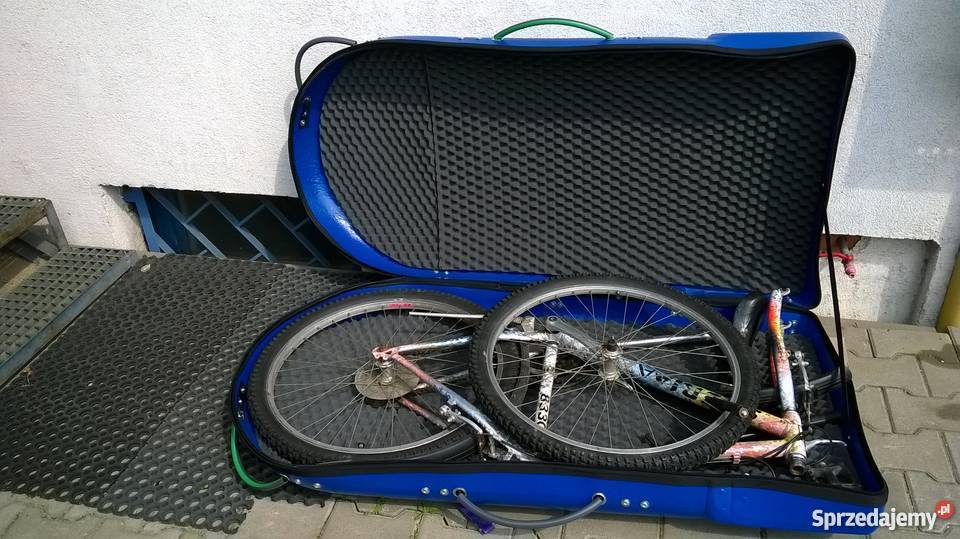Box plastikowy walizka na rower dolnośląskie
