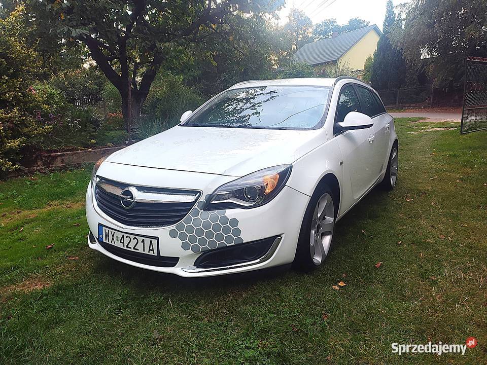 OPEL INSIGNIA A LIFT 20 CDTi 170 2014 Manual nieuszkodzony Wiślica