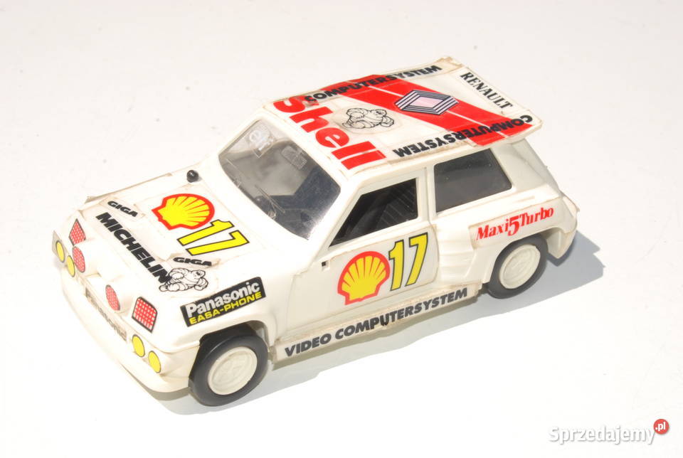Stara zabawka Renault Maxi 5 Turbo antyk zabytek Cieszyn
