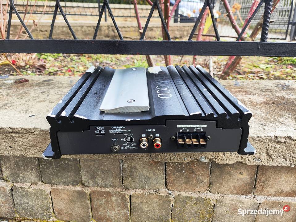 Wzmacniacz samochodowy 2 kanałowy KENWOOD KAC628 Niegowonice