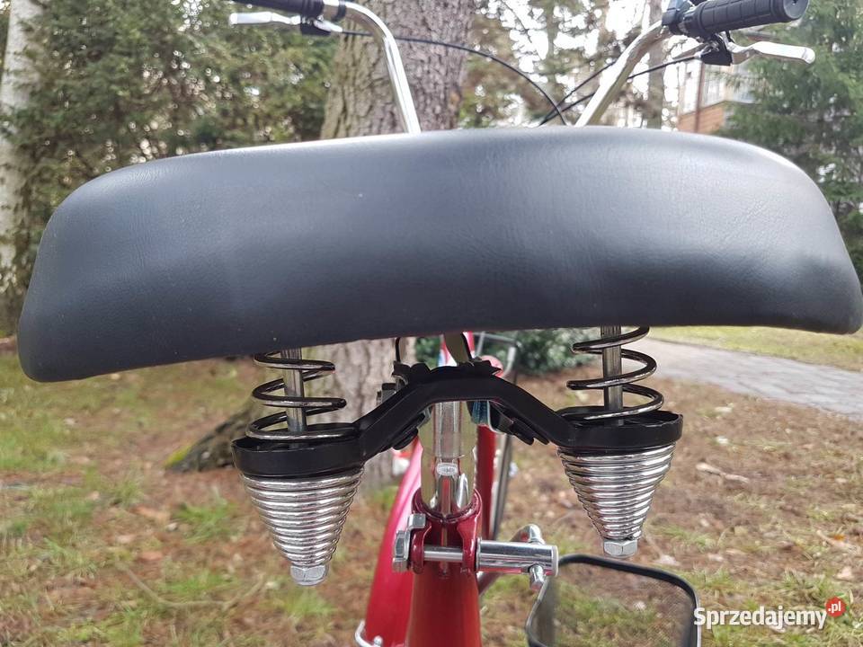 Rower trójkowłowy Kamrad II używany czerwony