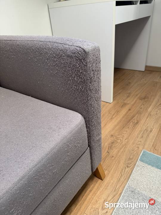 Kanapa w stylu skandynawskim z funkcją spania Leszno