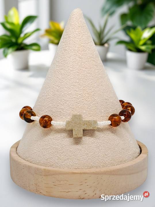 Bransoletka różaniec dziesiątka różańca z Warszawa sprzedam