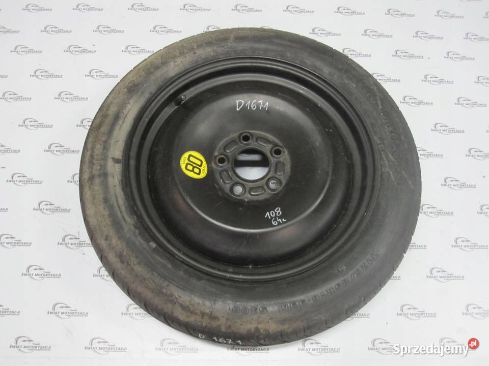 FORD VOLVO koło dojazdowe 1258516 99M 5x108 Koła dojazdowe
