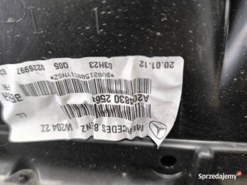 NAGRZEWNNICA KOPLETNA MERCEDES C W204 18 CGI sprzedam