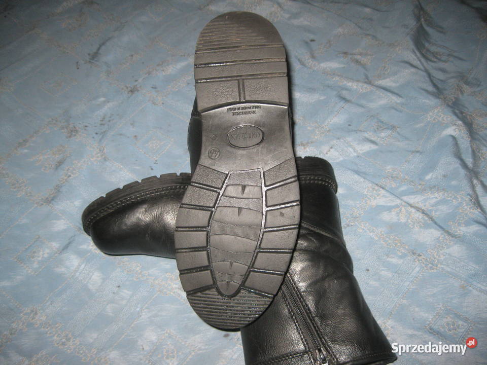 Buty ciepłe kozaczki GIRZA WŁOCHY 43 9 28 skóra Żary