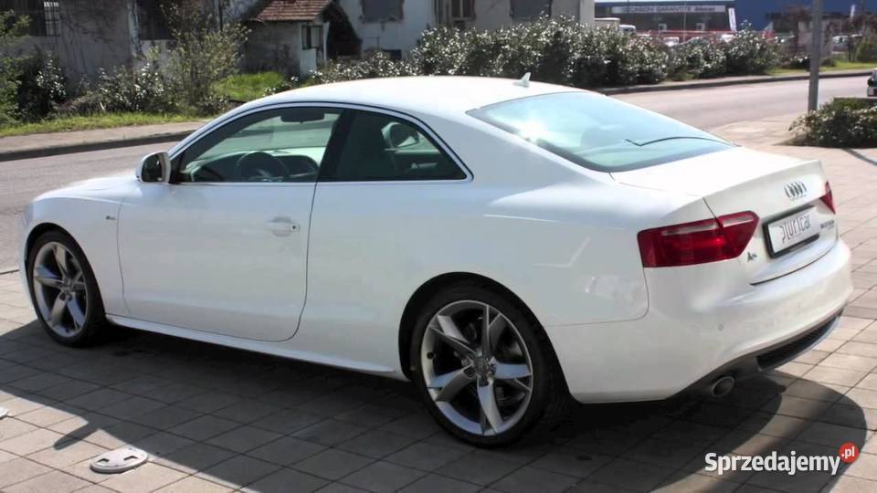 AUDI A5 8T COUPE S5 RS5 S LINE listwy progowe osobowe łódzkie Aleksandrów Łódzki