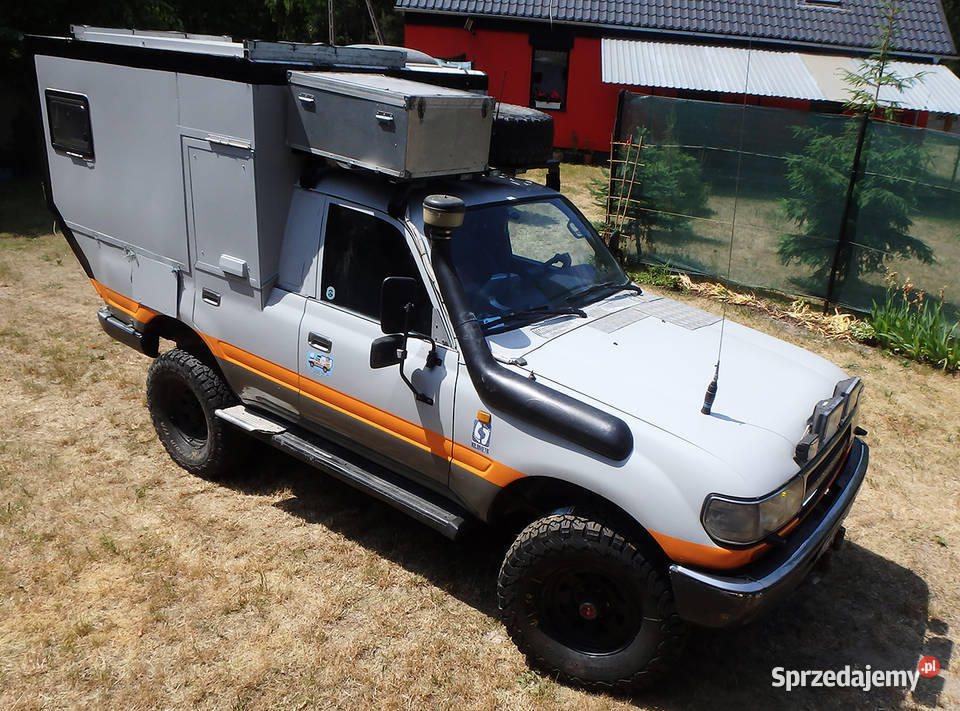 Toyota Land Cruiser HDJ80 kamper wielkopolskie Książ Wielkopolski sprzedam