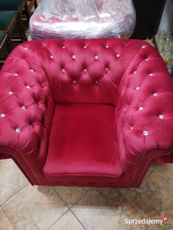 Fotele w stylu chesterfield